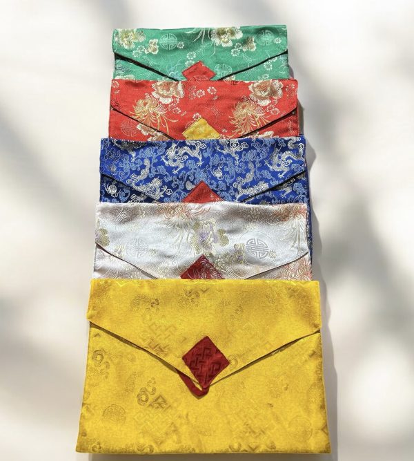 Busta copri libri in broccato