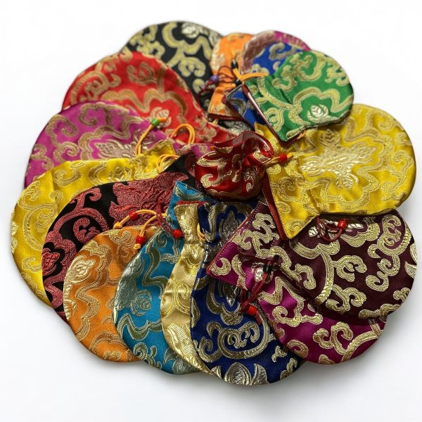 Sacchettini in Broccato Tibetano – Porta Mala e Gioielli