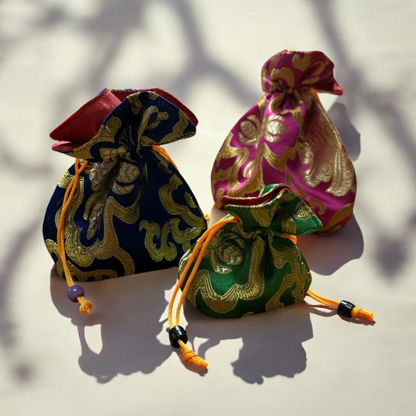 Sacchettini in Broccato Tibetano – Porta Mala e Gioielli - immagine 2