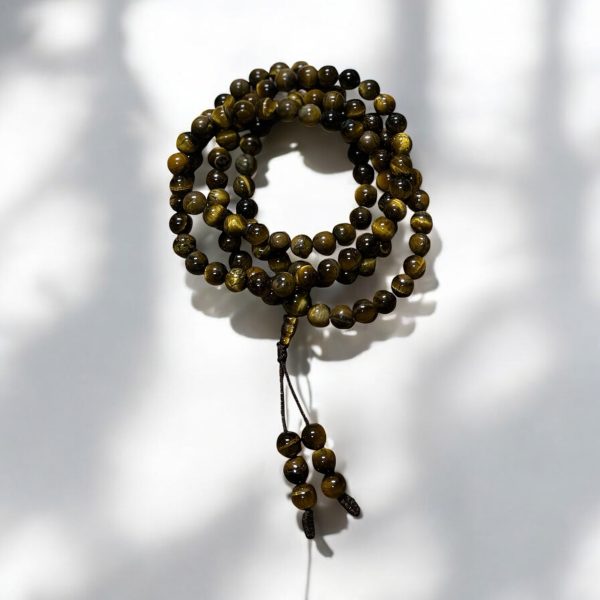 MALA IN OCCHIO DI TIGRE - 108 grani