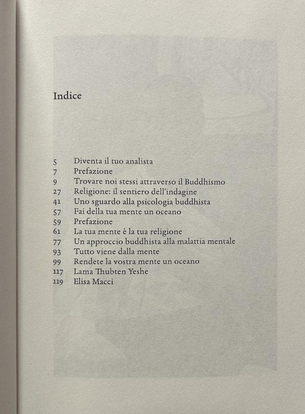 Diventa il tuo analista. Fai della tua mente un oceano, Lama Thubten Yeshe, Nalanda - immagine 2