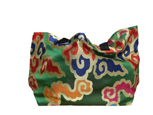 Borsa in broccato tibetano - immagine 5