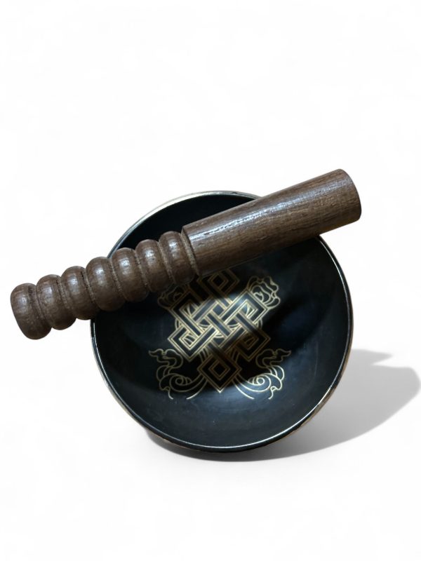 Campana tibetana / Ciotola sonora - scatola esagonale - immagine 3