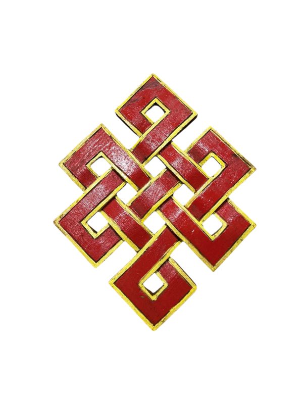 Pannello in legno Buon auspicio: Nodo dell'infinito - immagine 3