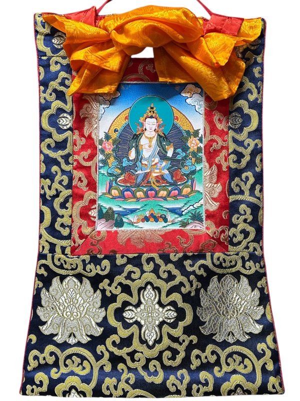 Tangka Vajrasattva - formato essenziale
